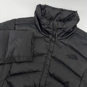 The North Face Aconcagua Puffer Jacket Womens M Black 550 Goose Down Insulated